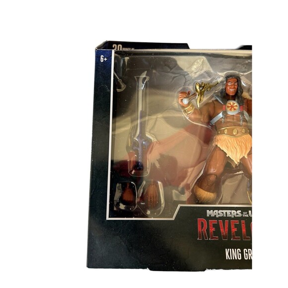 Masters Of The Universe Masterverse Revelation King Grayskull Deluxe Figure - Picture 7 of 14